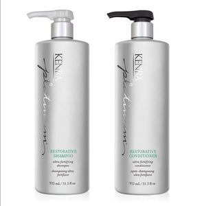 Kenra Professional Platinum Restorative Liter Shampoo/Conditioner Set